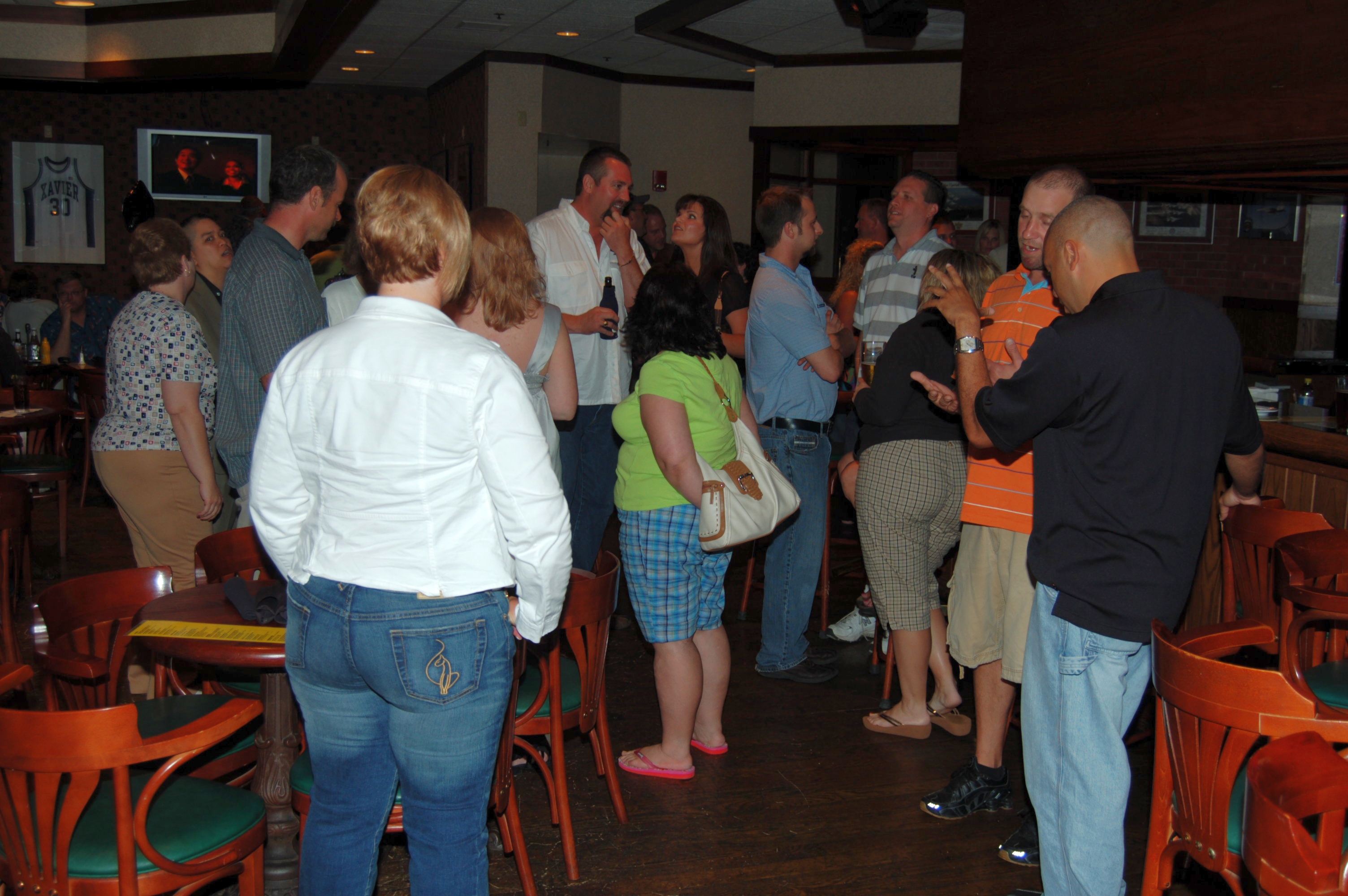 met and greet at Gambit's Bar